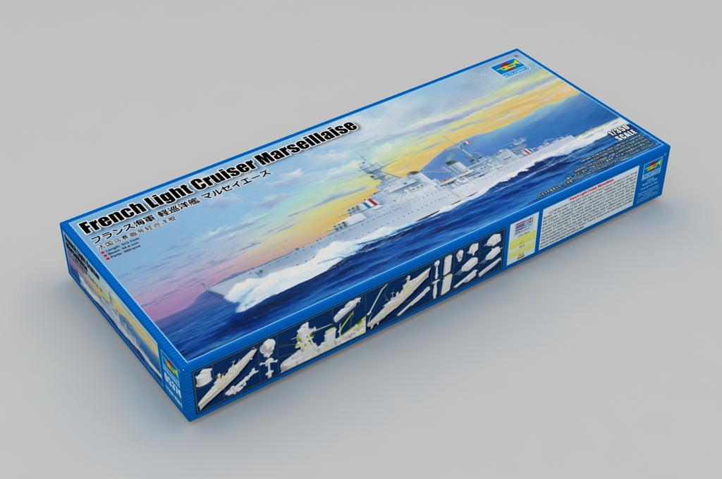 Trumpeter 1/350 French Light Cruiser Marseillaise Plastic Model Kit