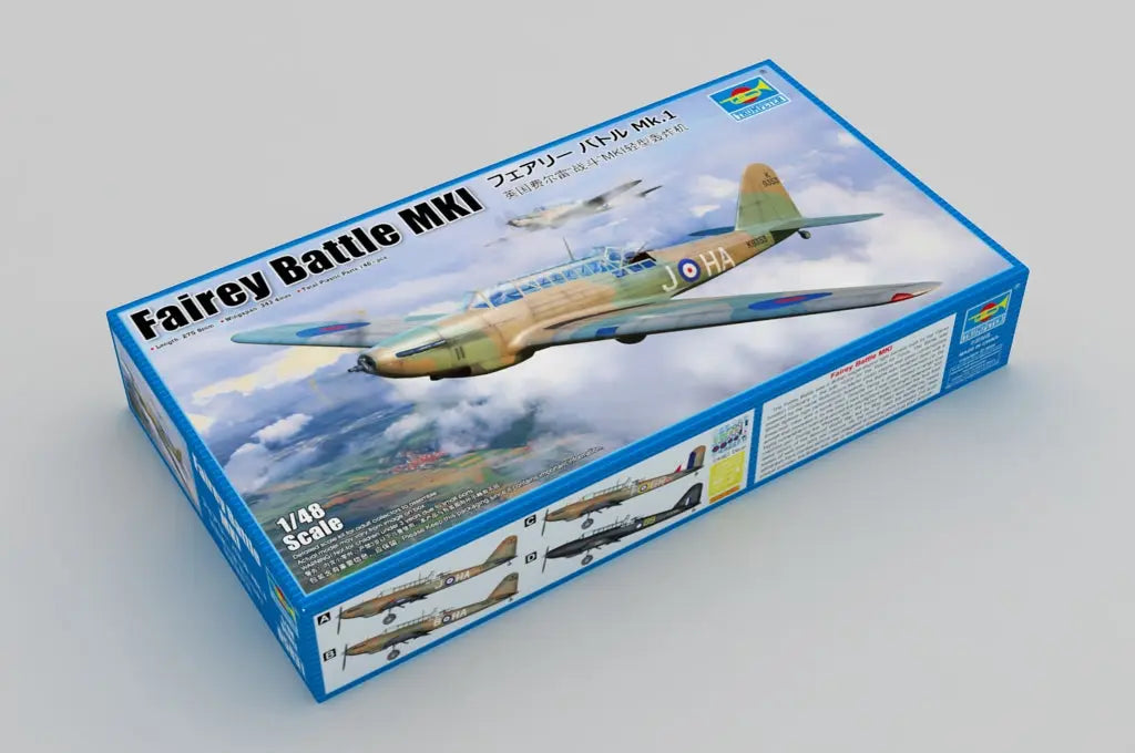 Trumpeter 1/48 Fairey Battle mk1 Plastic Model Kit Trumpeter