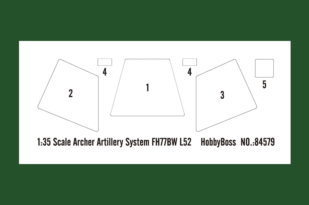 HobbyBoss 1/35 Archer Artillery System FH77BW L52 Plastic Model Kits HobbyBoss