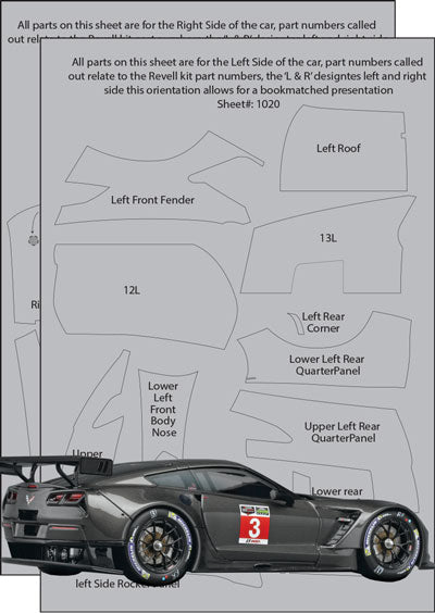 Scale Motorsport 1:24 C7R Full Carbon Jacket Scale Motorsport