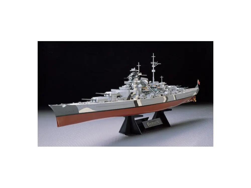 Tamiya 1:350 BISMARCK GERMAN BATTLESHIP Plastic Model Kit