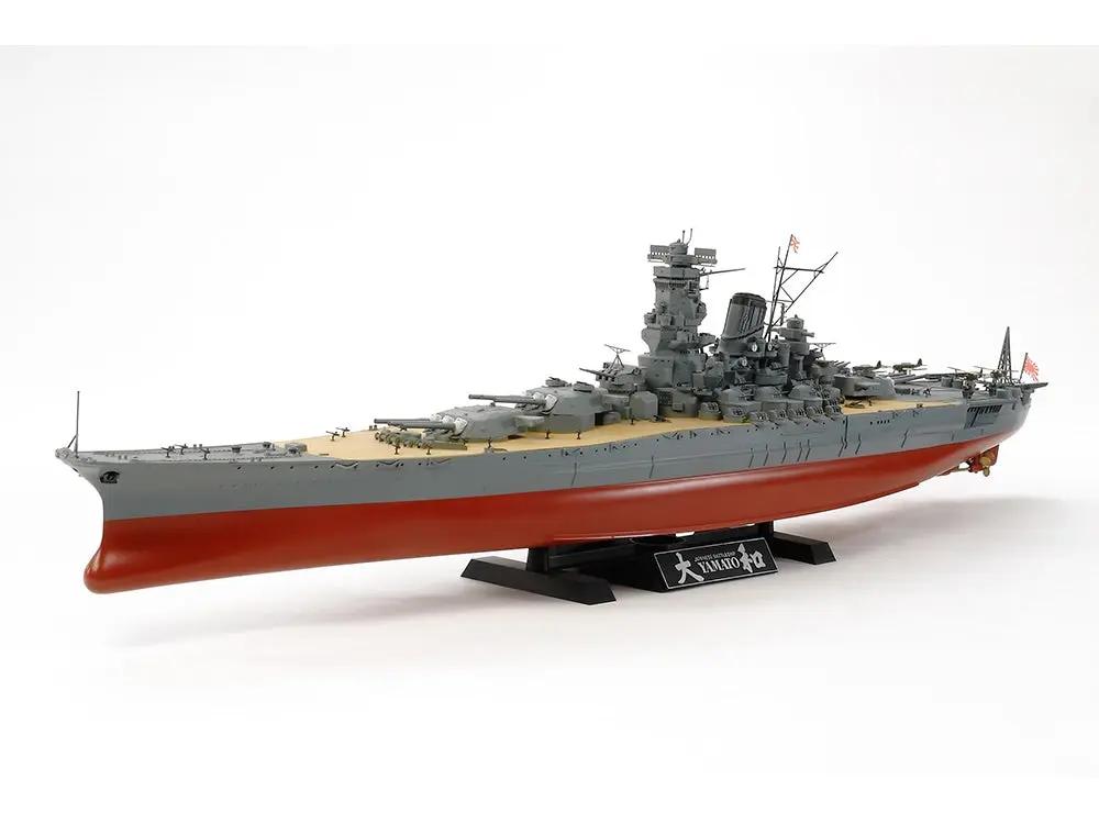 Tamiya 1:350 SCALE YAMATO JAPANESE BATTLESHIP Plastic Model Kit