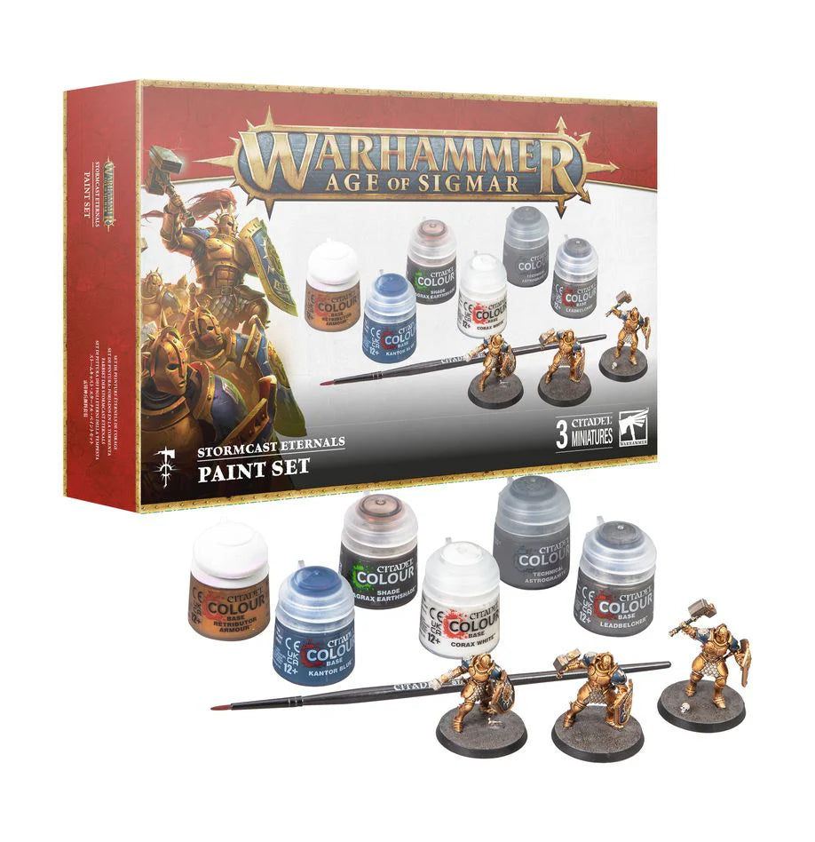 Warhammer Age of Sigmar: Stormcast Eternals Vindictors & Paint Set Warhammer