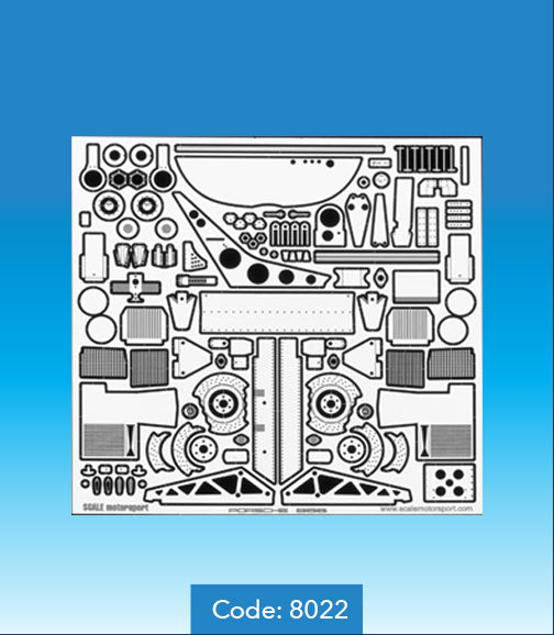 Scale Motorsport 1/24 Porsche 956 Photoetch Set Scale Motorsport
