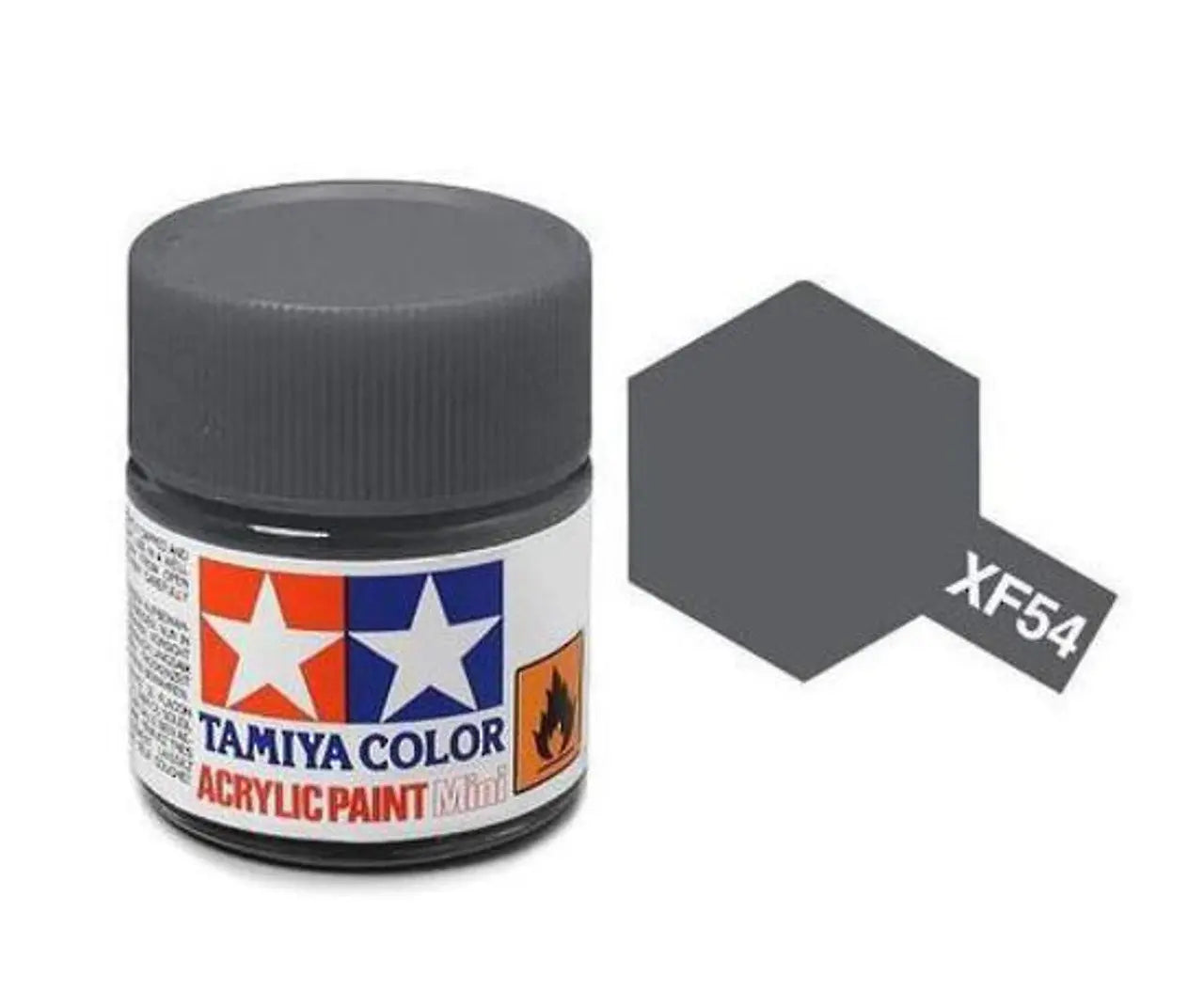 Tamiya Color Acrylic Paint XF-54 Dark Sea Grey 10ml Tamiya
