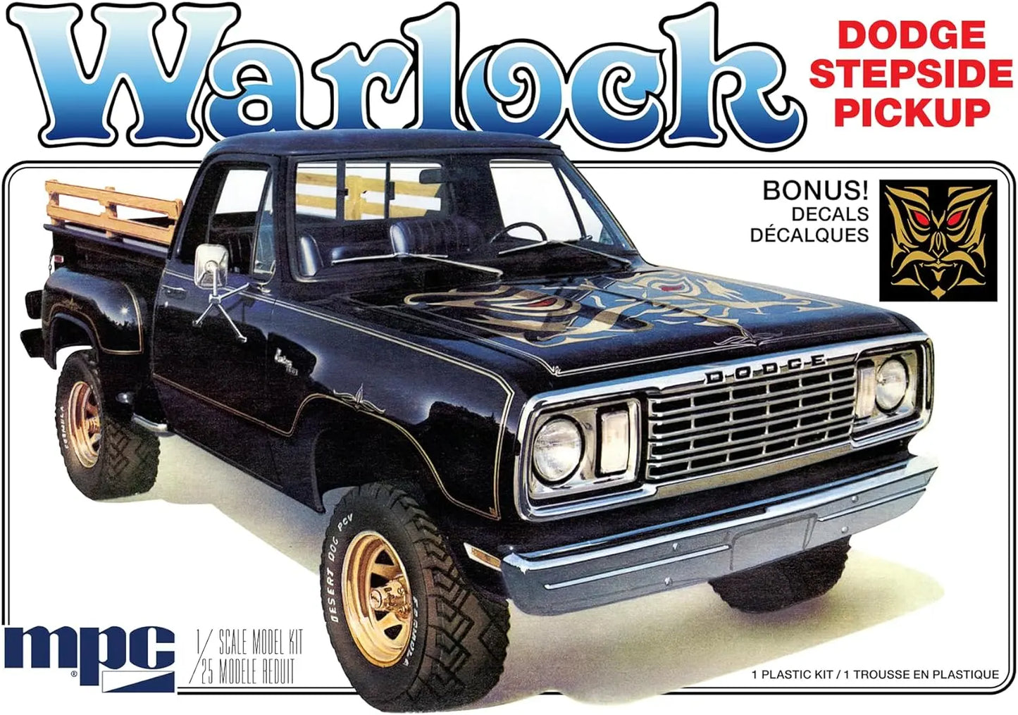 MPC 1/25 1977 Dodge Warlock Pickup 2T Plastic Model Kit MPC
