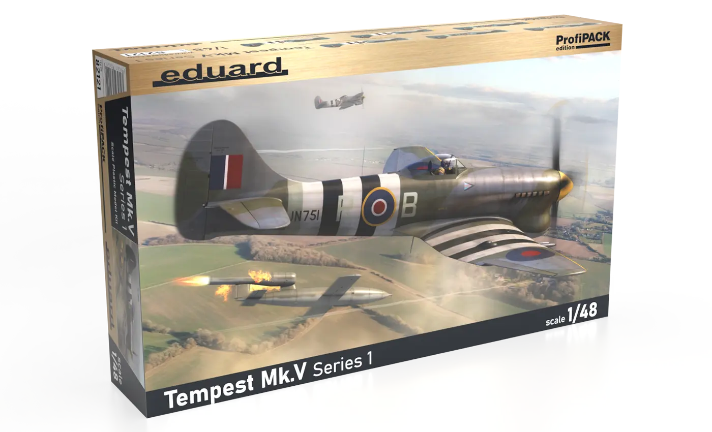 Eduard 1/48 Tempest Mk.V Plastic Model Kit ProfiPACK Eduard