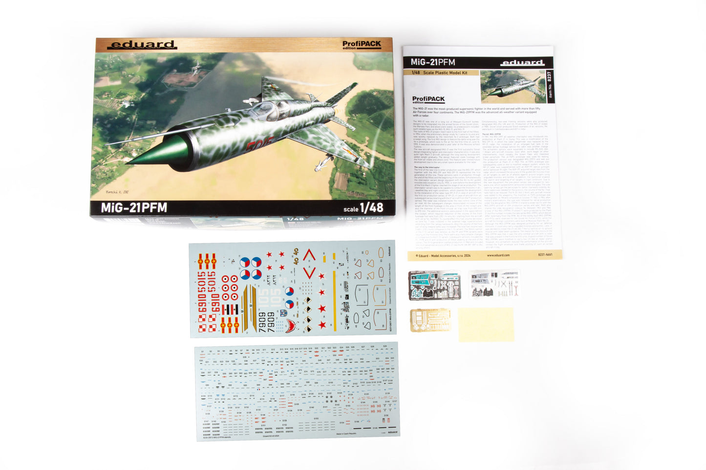 Eduard 1/48 MiG-21PFM Plastic Model Kit Eduard