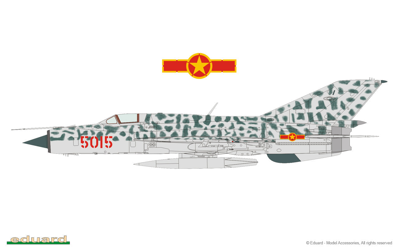 Eduard 1/48 MiG-21PFM Plastic Model Kit Eduard