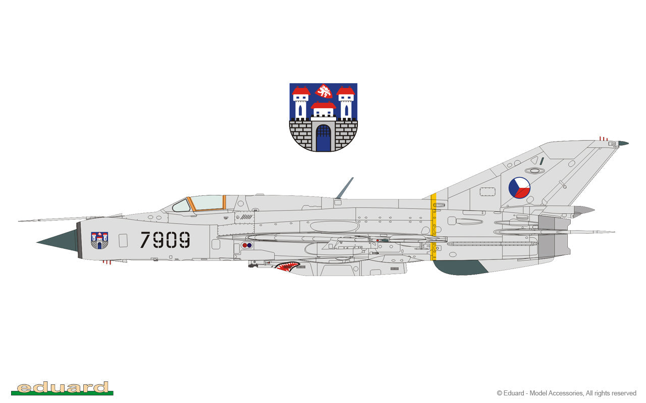 Eduard 1/48 MiG-21PFM Plastic Model Kit Eduard
