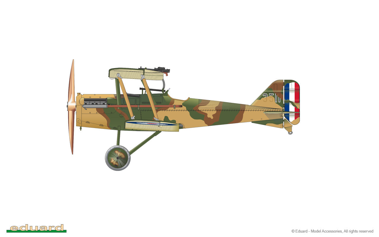 Eduard 1/48 SE.5a Hispano Suiza Plastic Model Kit Eduard