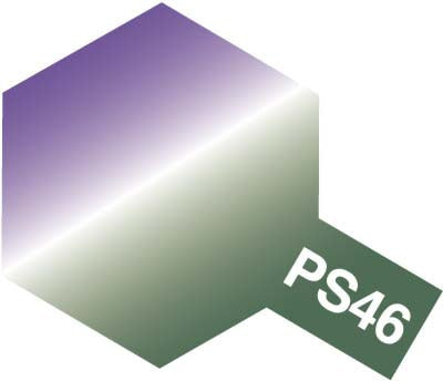 Tamiya Spray for Polycarbonate PS-46 IRIDESCENT PURPLE/GREEN 100ml Tamiya