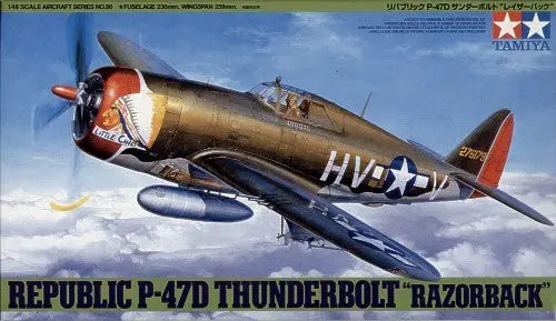Tamiya 1:48 P-47D Thunderbolt "Razorback" Tamiya