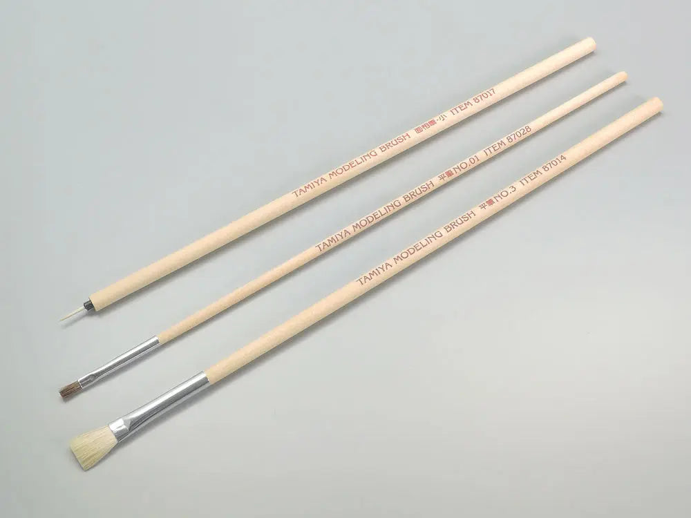 Tamiya Brush Set Basic 3 Piece Tamiya