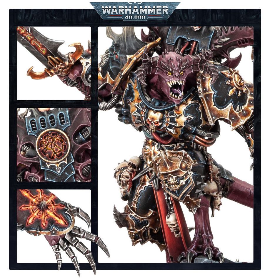 Warhammer Age of Sigmar: Slaves to Darkness Daemon Prince Warhammer