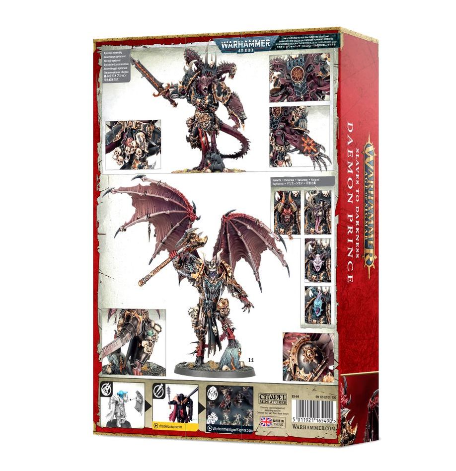 Warhammer Age of Sigmar: Slaves to Darkness Daemon Prince Warhammer