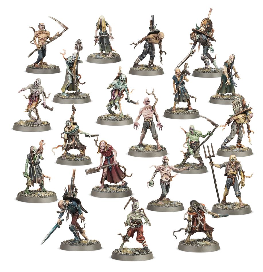 Warhammer Age of Sigmar: Soulblight Gravelords: Deadwalker Zombies Warhammer