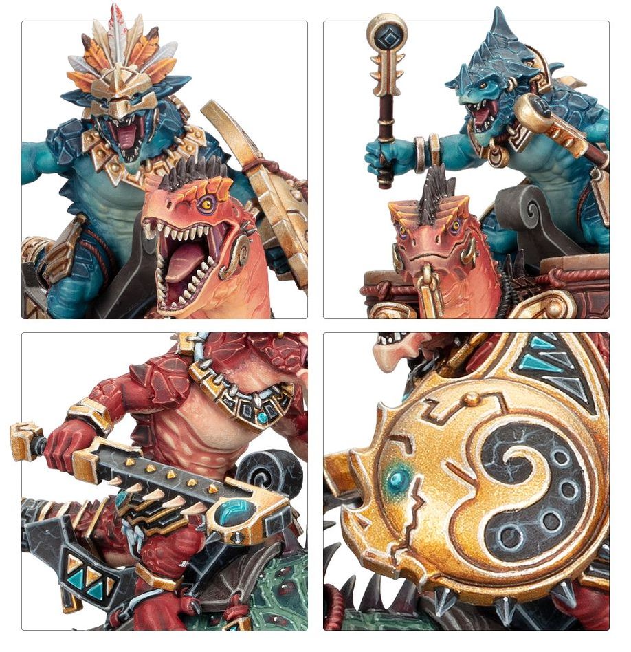 Warhammer Age of Sigmar: Seraphon: Aggradon Lancer Warhammer