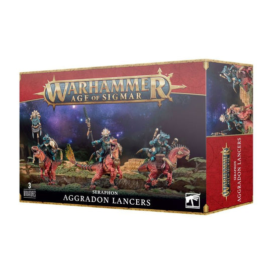Warhammer Age of Sigmar:  Seraphon: Aggradon Lancer Warhammer
