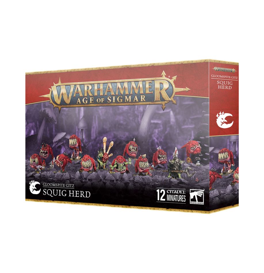 Warhammer Age of Sigmar: Gloomspite Gitz: Squig Herd Warhammer