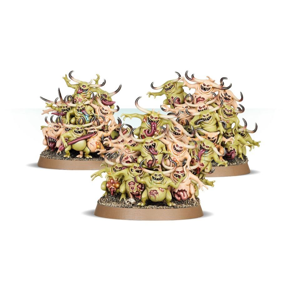 Warhammer Age of Sigmar: Maggotkin of Nurgle Nurglings Warhammer