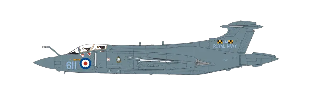 Airfix 1:48 Blackburn Buccaneer S.2C/D Plastic Model Kit Airfix