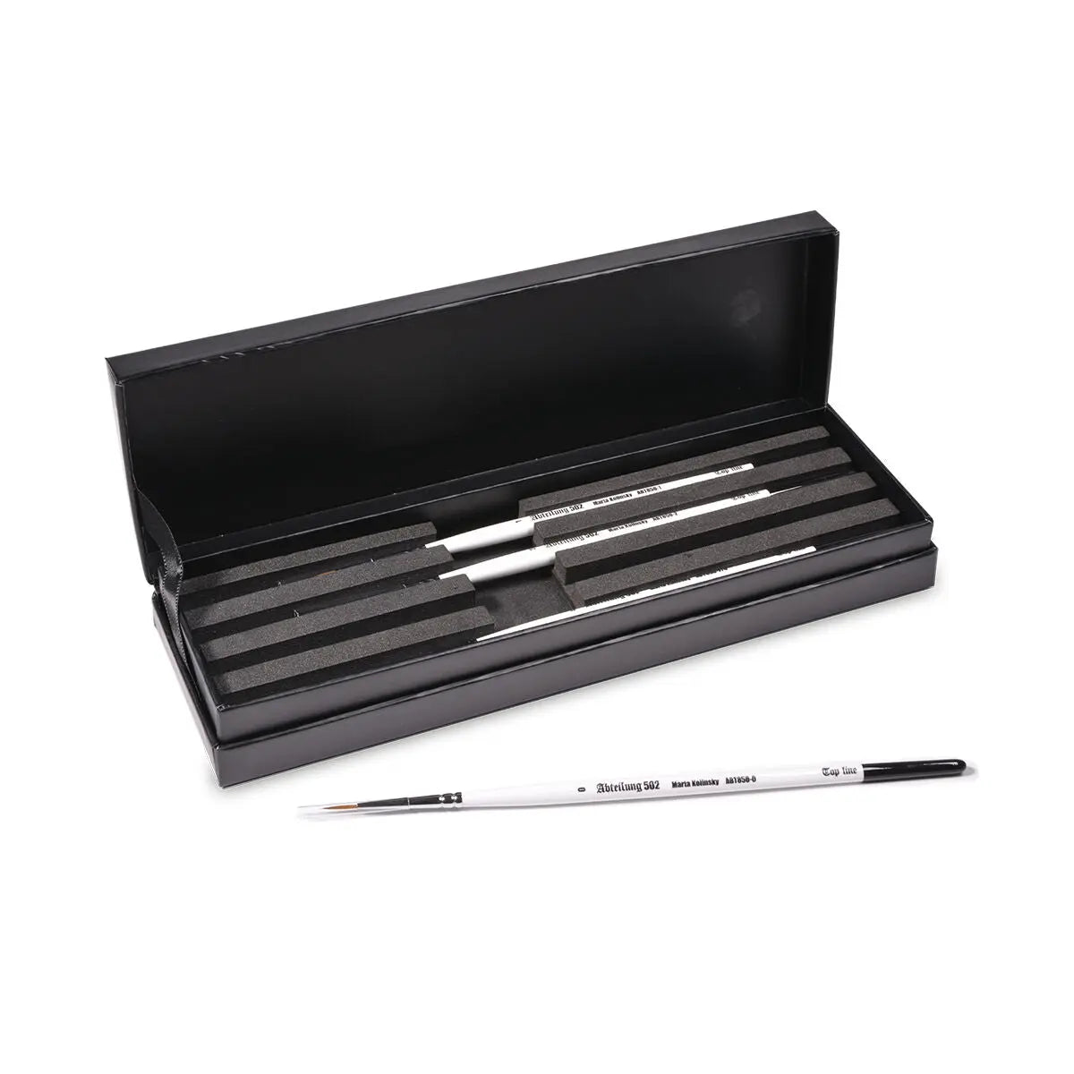Abteilung 502 Marta Kolinsky Top Line Premium Paint Brush Set AK Interactive