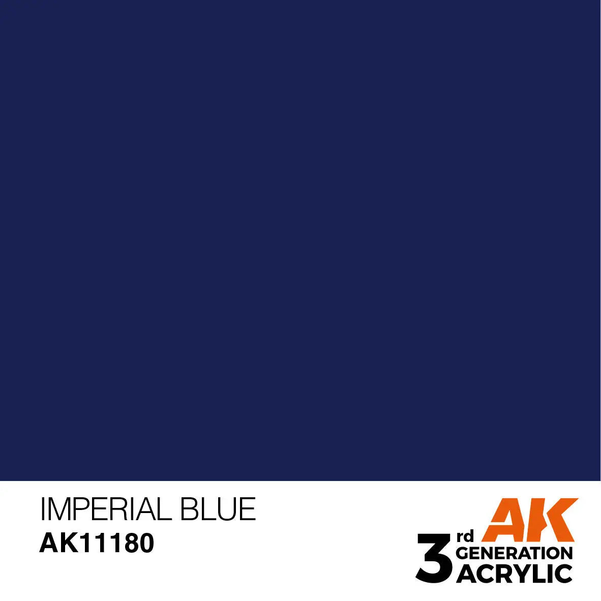 AK Interactive Imperial Blue Acrylic Paint 17ml 3rd Generation AK Interactive