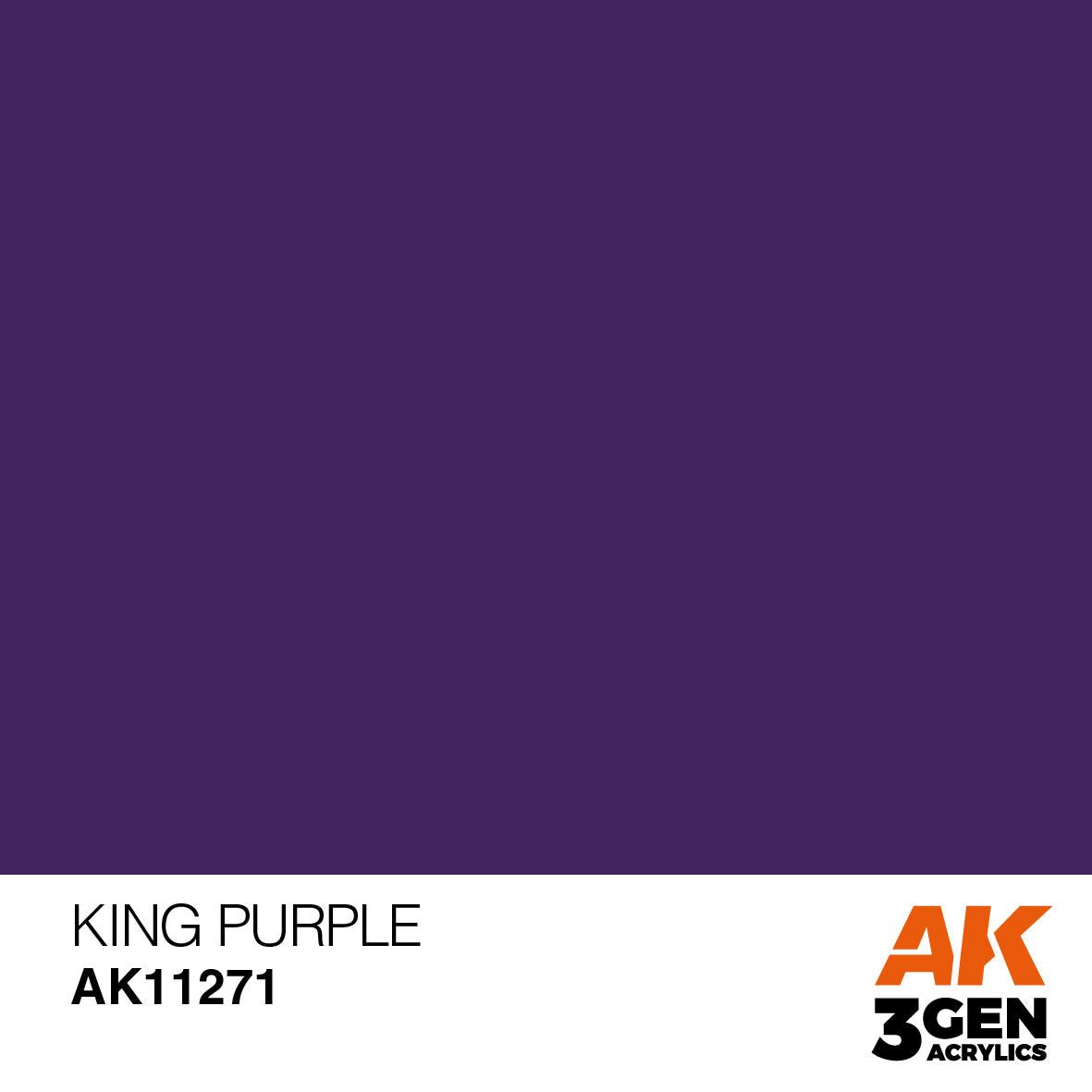 AK Interactive Colour Punch: King Purple 17 ml Acrylic Paint 3rd Generation AK Interactive