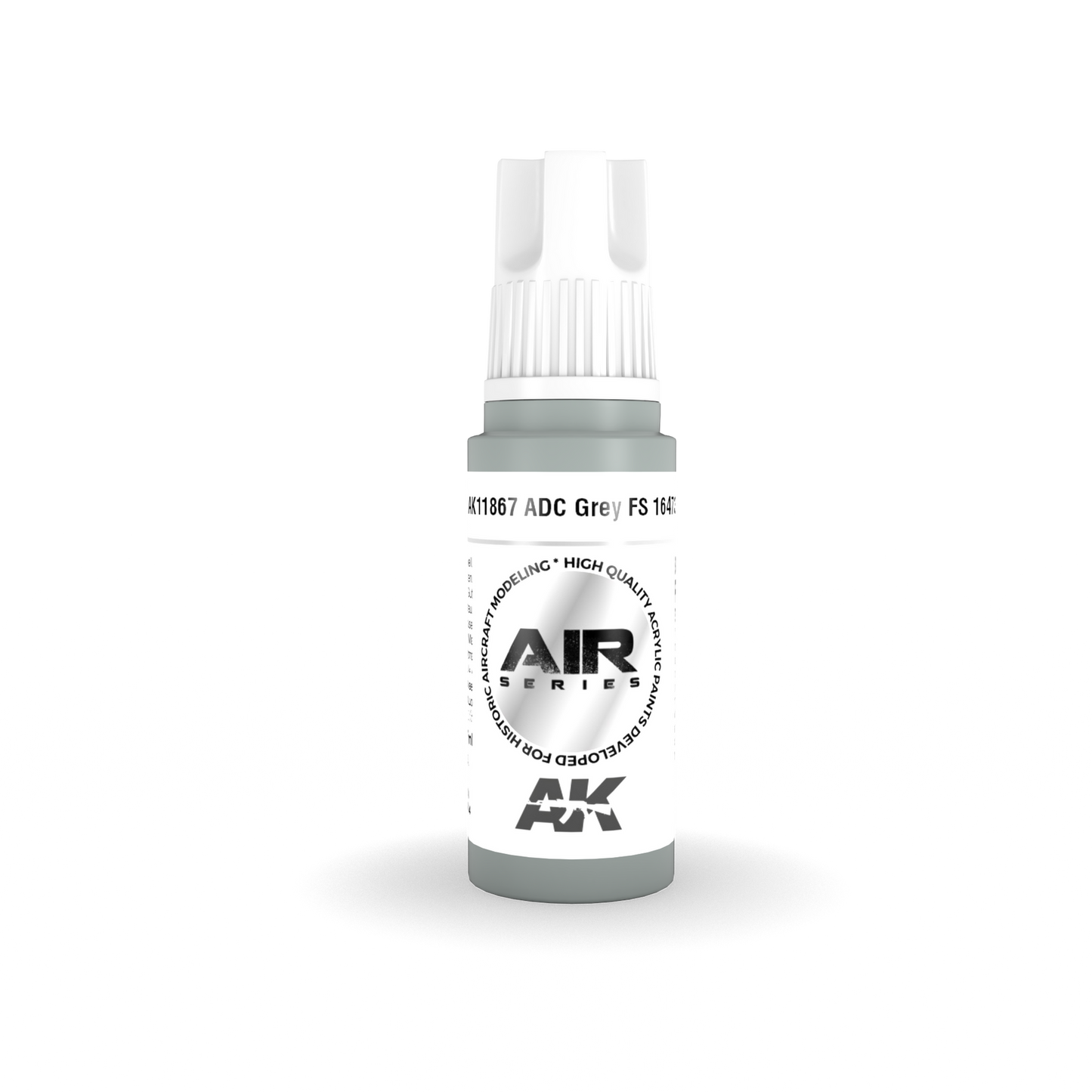 AK Interactive Air Series: ADC Grey FS 16473 Acrylic Paint 17ml 3rd Generation AK Interactive