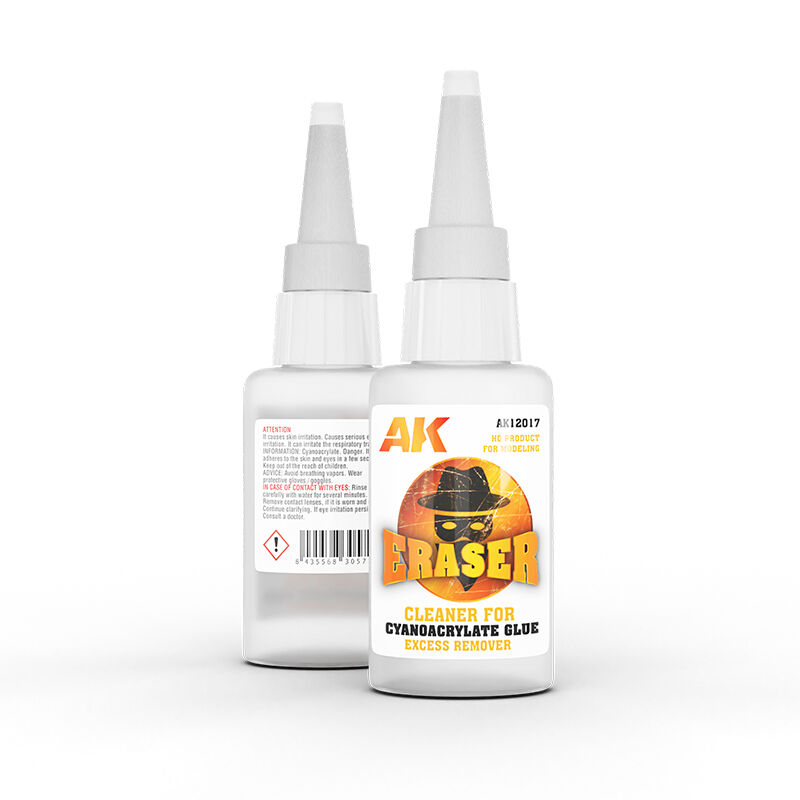 AK Interactive Eraser Cleaner for Cyanoacrylate (Excess Remover) AK Interactive