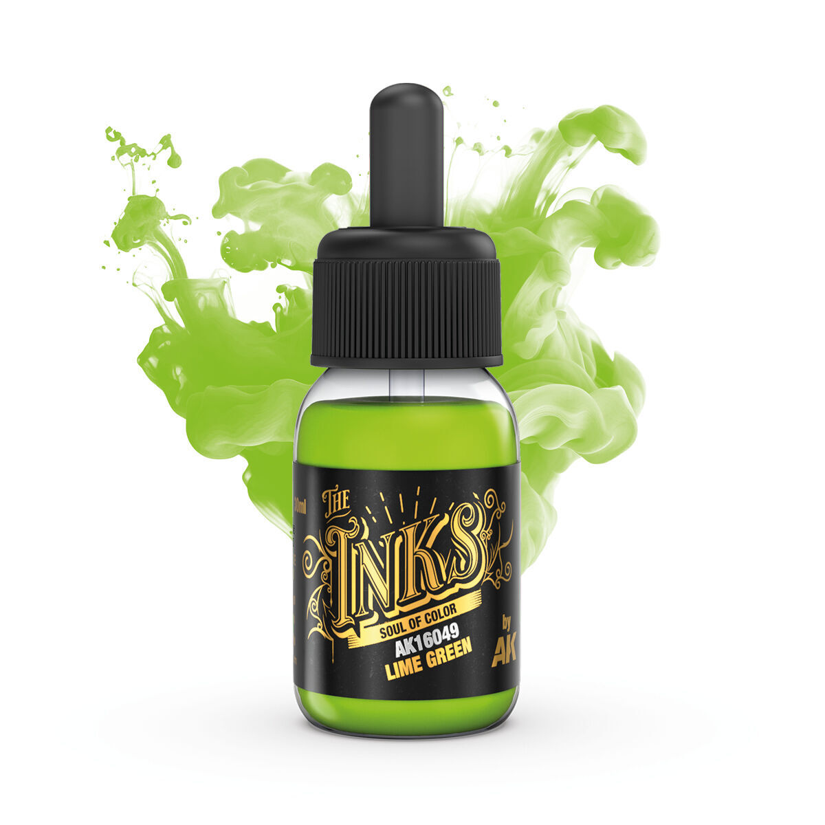 AK Interactive The INKS: Lime Green 30ml Acrylic Ink AK Interactive