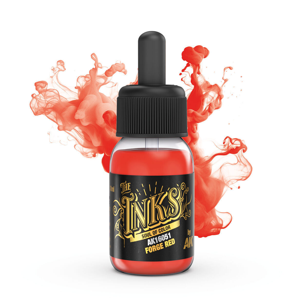 AK Interactive The INKS: Forge Red 30ml Acrylic Ink AK Interactive