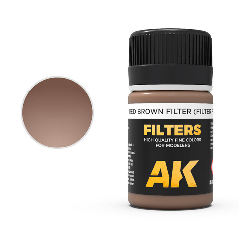 AK Interactive Weathering: Dark Filter For Wood 35ml Enamel Paint AK Interactive
