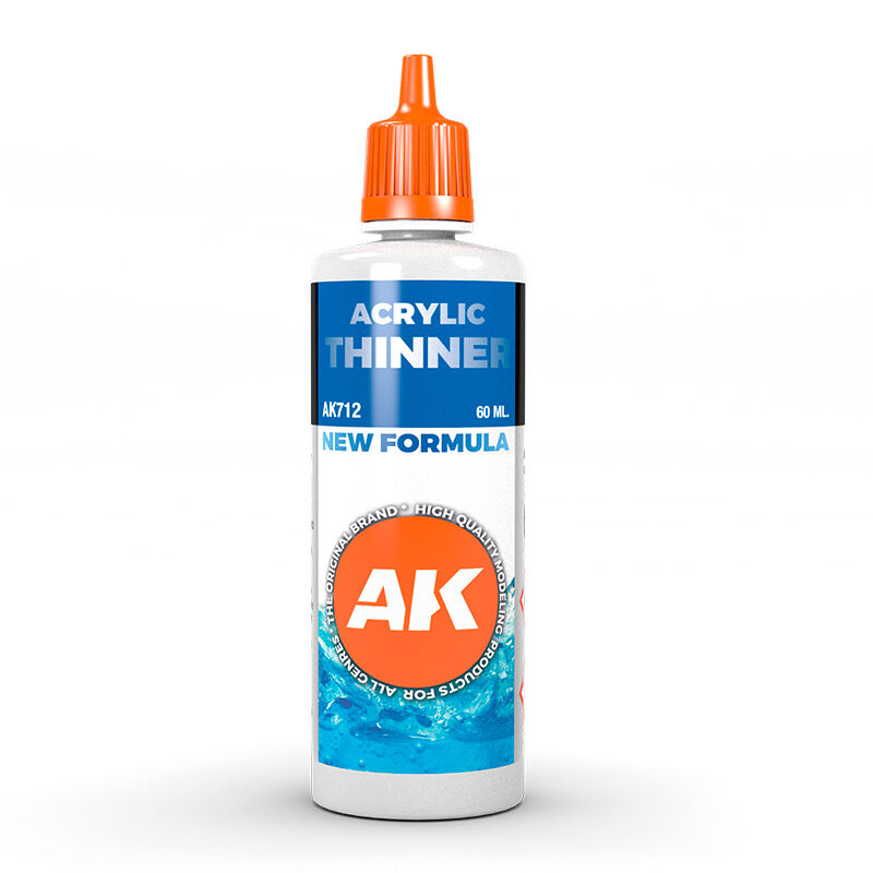 AK Interactive Acrylic Thinner 60ml AK Interactive