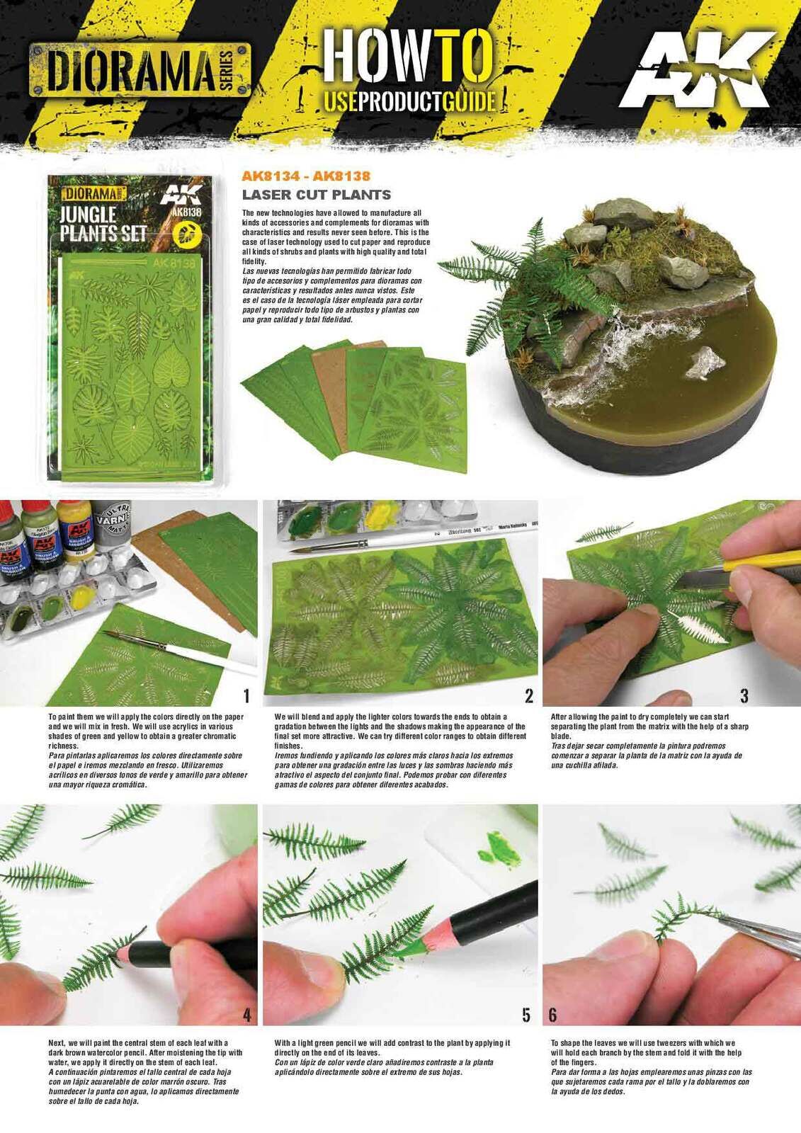 AK Interactive Dioramas: Fern AK Interactive