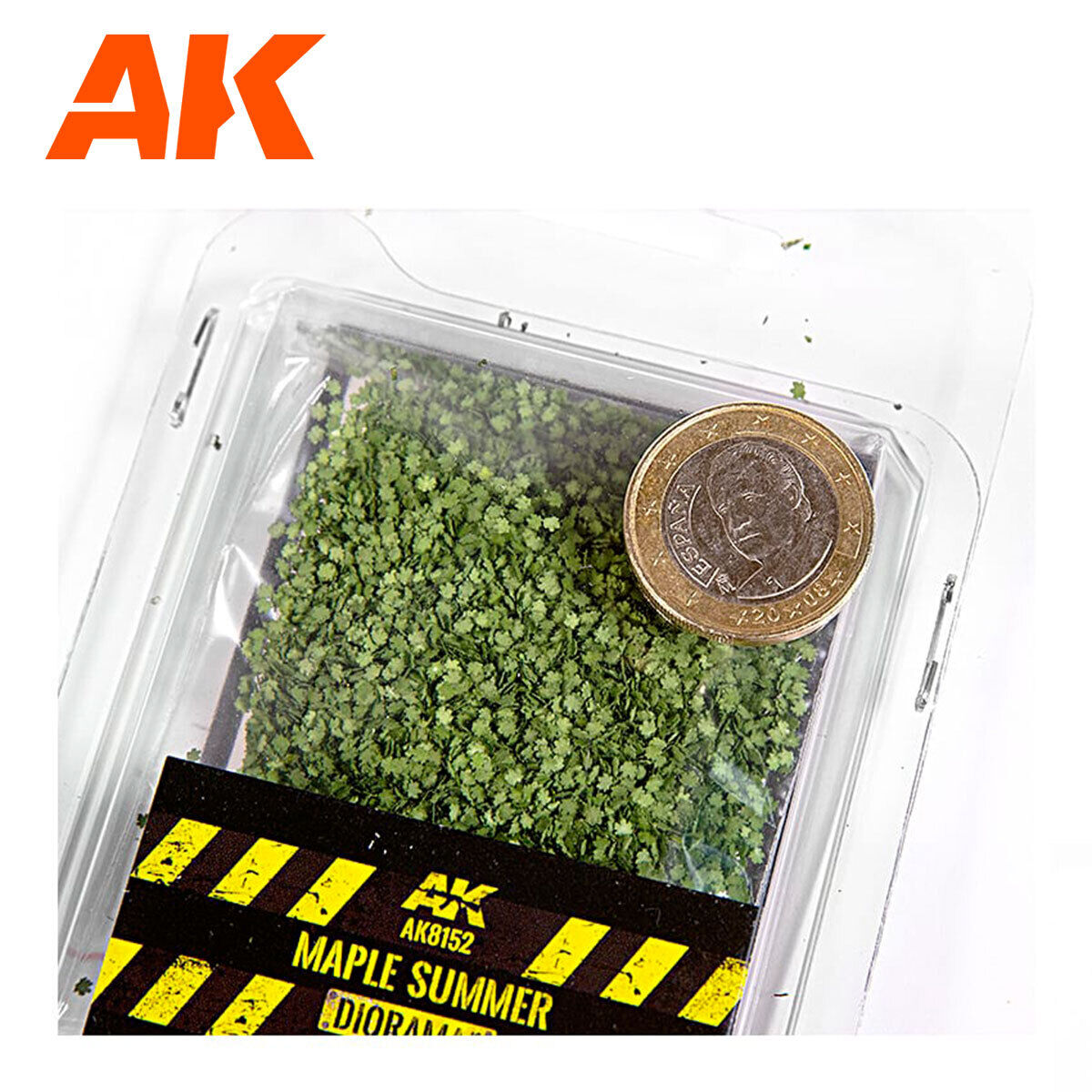 AK Interactive Dioramas: Maple Summer Leaves 1/72 (Bag 7g) AK Interactive