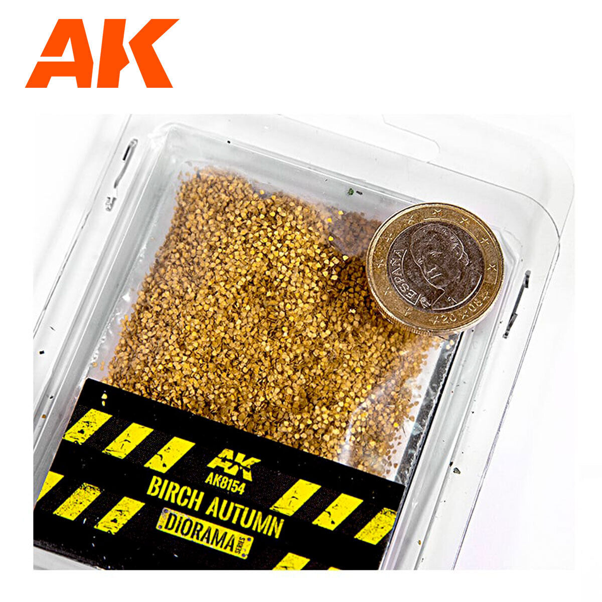 AK Interactive Dioramas: Birch Autumn Leaves - 28 mm. 1/72 (Bag 7g) AK Interactive