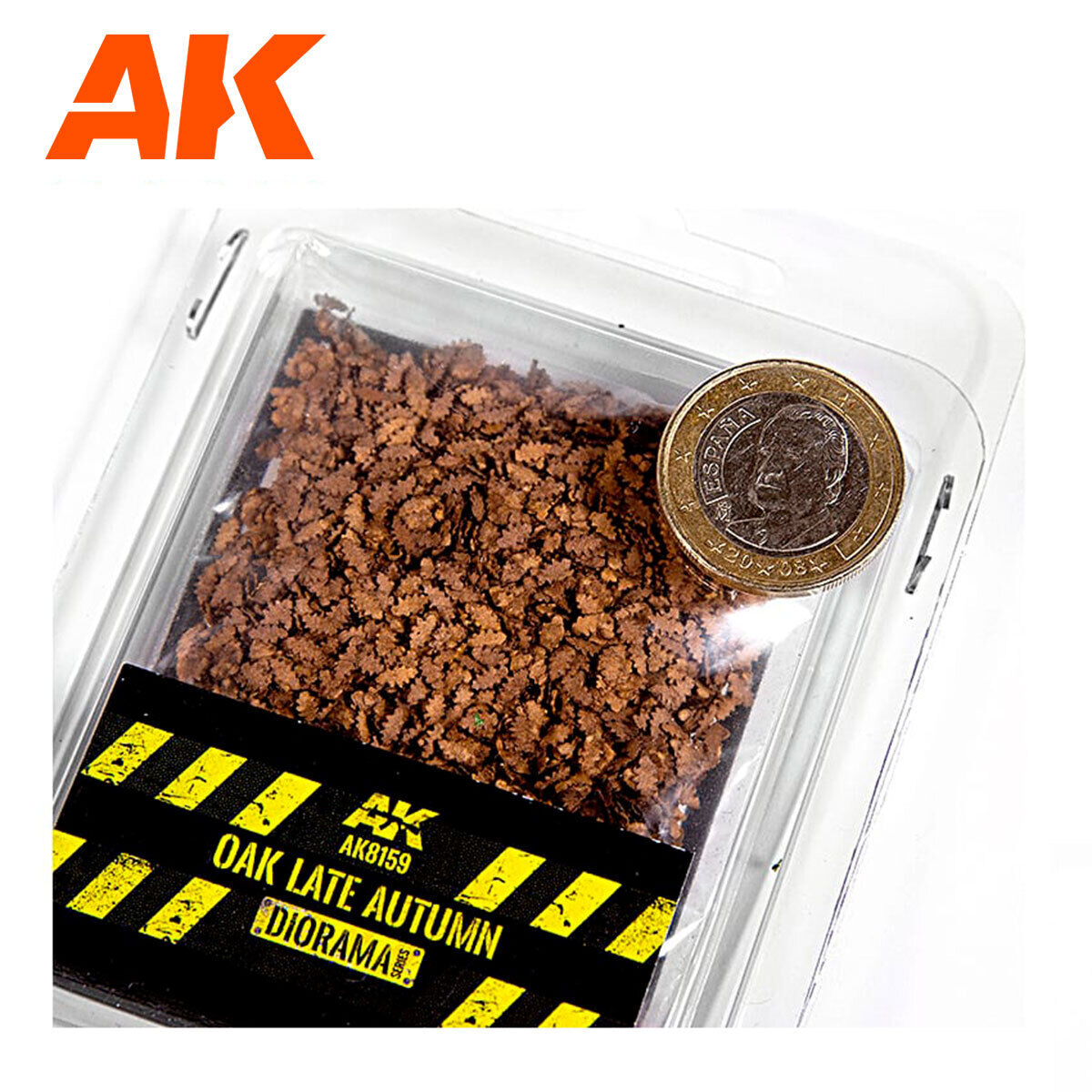 AK Interactive Dioramas: Oak Late Autumn Leaves 1/35 (Bag 7g) AK Interactive