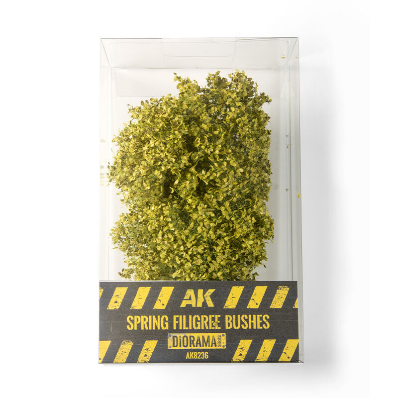 AK Interactive Dioramas: Spring Filigree Bushes 1:35 AK Interactive