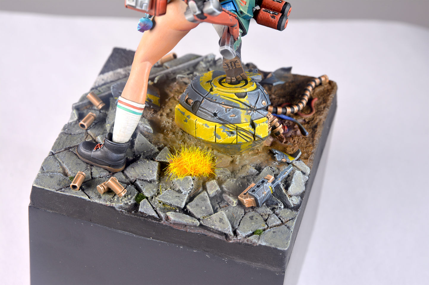 AK Interactive Dioramas: Orange Wargame Tufts AK Interactive