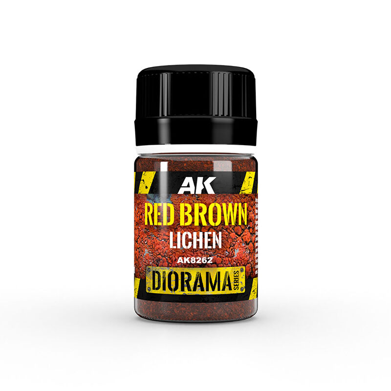 AK Interactive Dioramas: Red Brown Lichen AK Interactive