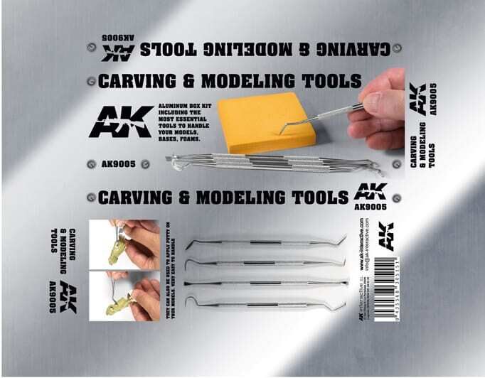 AK Interactive Carving Tools Box AK Interactive