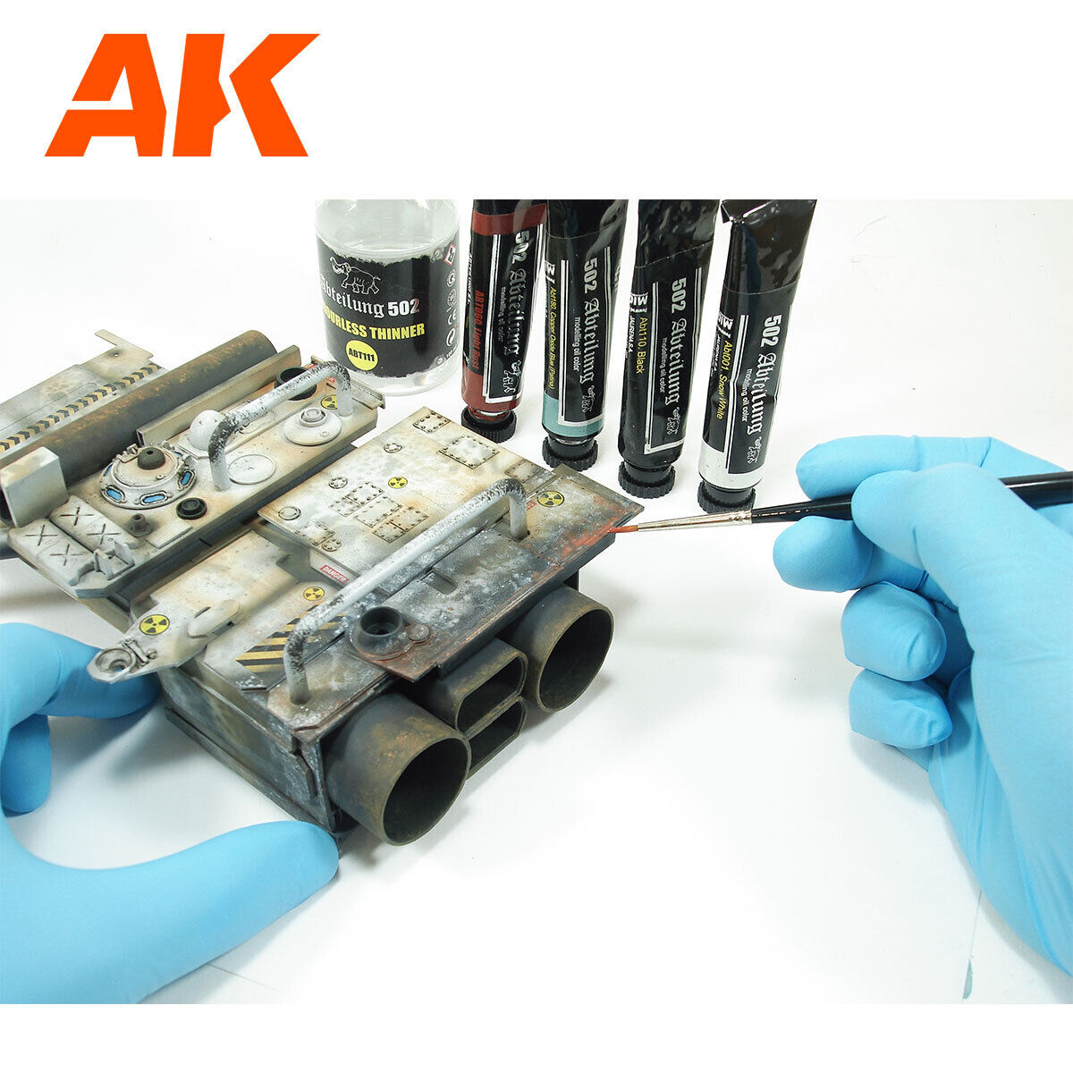 AK Interactive Flexible Airbrush Stencil 1/48 - 1/72 AK Interactive