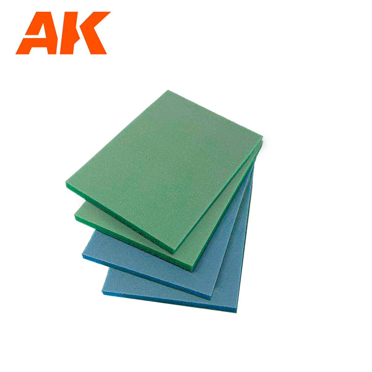 AK Interactive Soft and Smooth Sponge Sandpaper SET 4 units AK Interactive