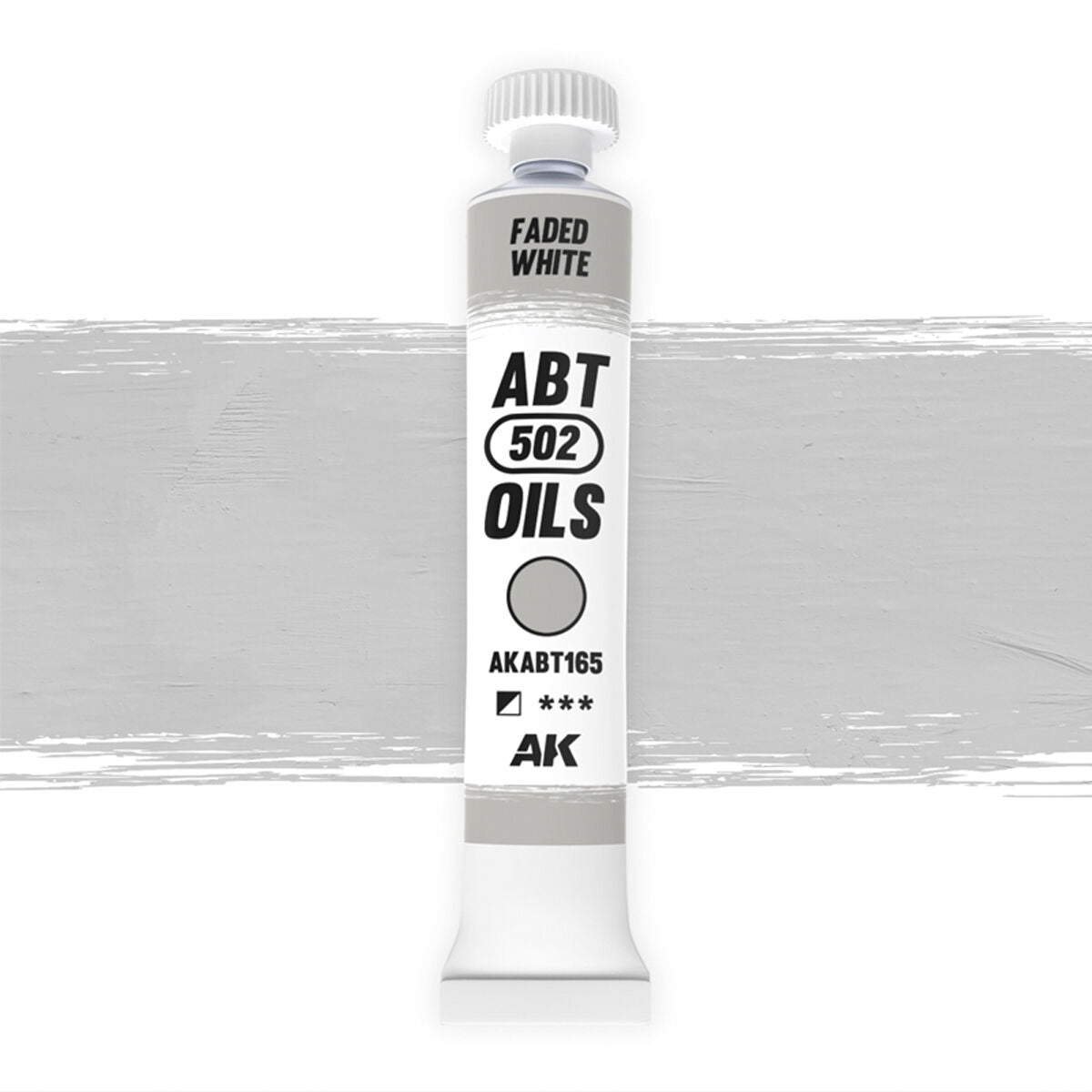 AK Interactive ABT 502: Faded White 20ml Oil Paint AK Interactive