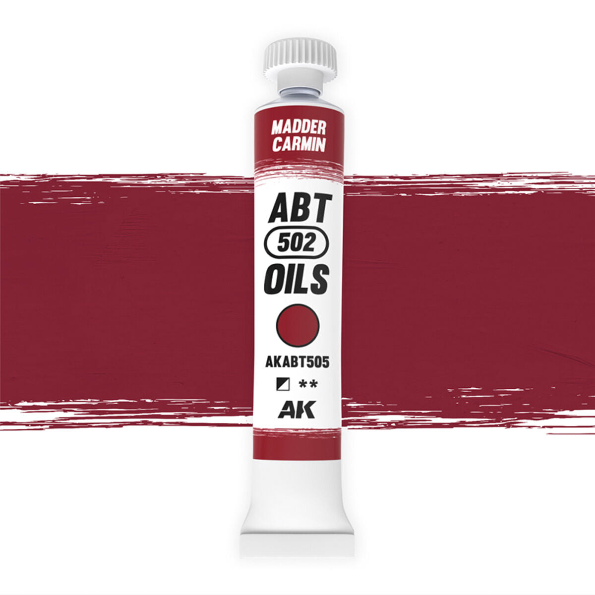AK Interactive ABT 502: Madder Carmin 20ml Oil Paint AK Interactive