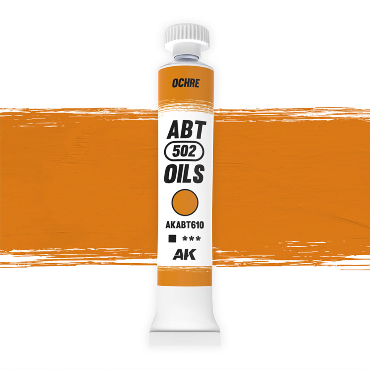 AK Interactive ABT 502: Ochre 20ml Oil Paint AK Interactive