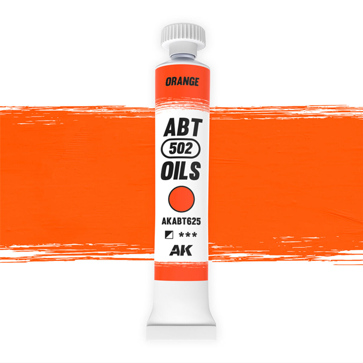 AK Interactive ABT 502: Orange 20ml Oil Paint AK Interactive