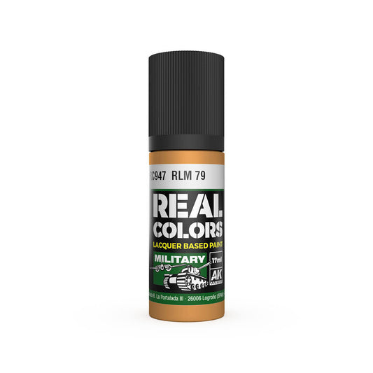 AK Interactive Real Colors: RLM 79 - 17ml Lacquer Paint AK Interactive